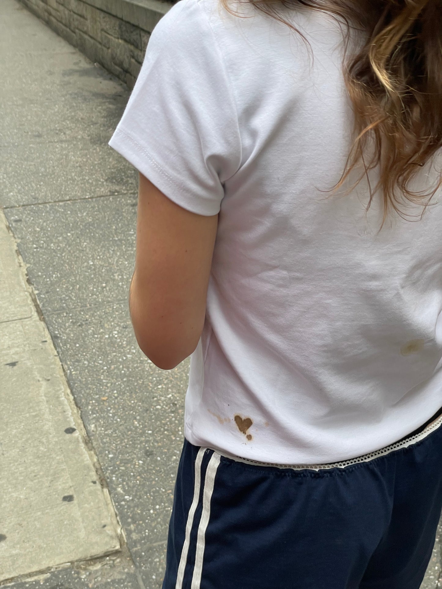 I Can't Wear White Tee in Coffee
