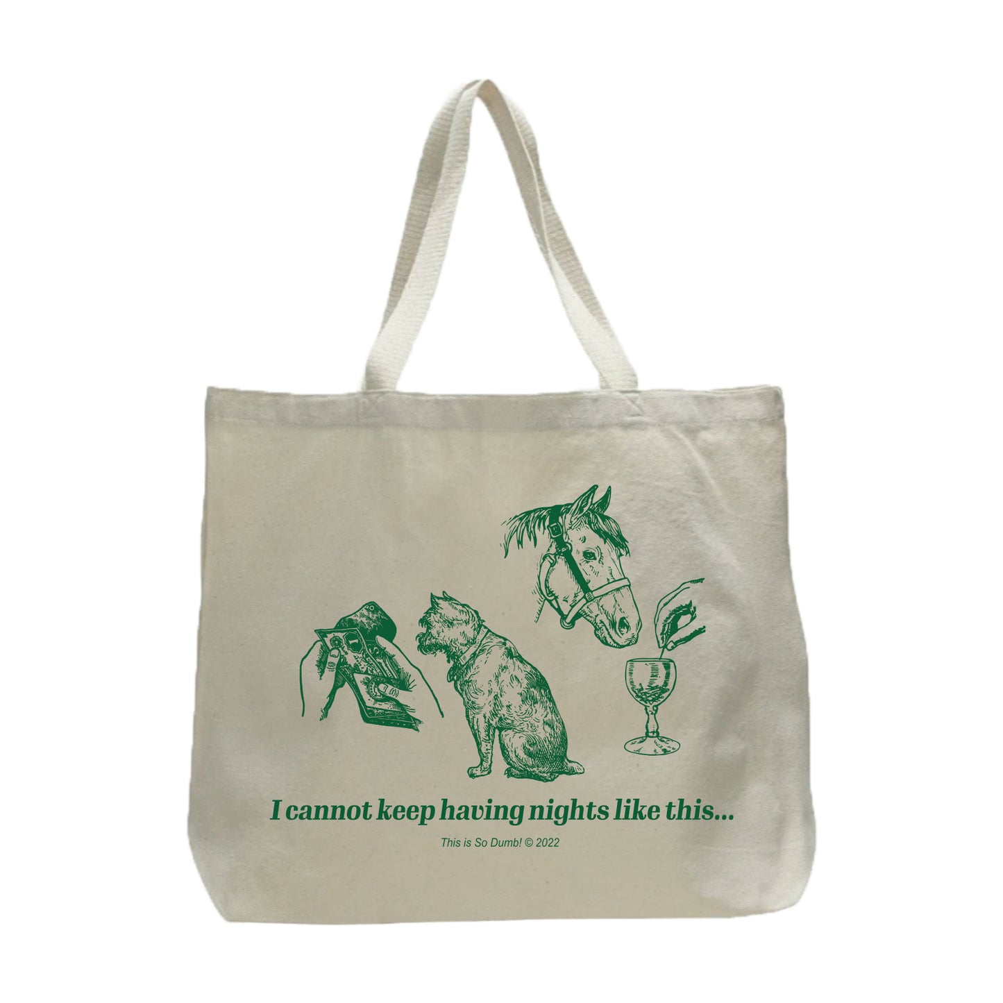 "Nights Like This" Tote SoDumb! NYC Streetwear Fashion